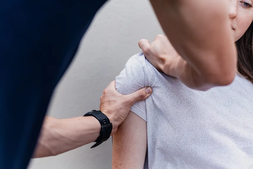 Physiotherapie-Behandlungssituation